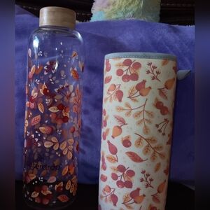 Waterdrop glass bottle 34 oz